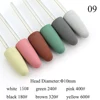 ERUIKA 6pcs/set Rubber Silicon Nail Drill Milling Cutter for Manicure Bit Flexible Polisher Machine Electric Nail File Art Tools 6