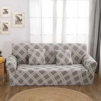 

Modern Elastic Stretch Universal Sofa Covers Sectional Furniture Home Cases Armchairs Corner Cover Decor Couch Throw For