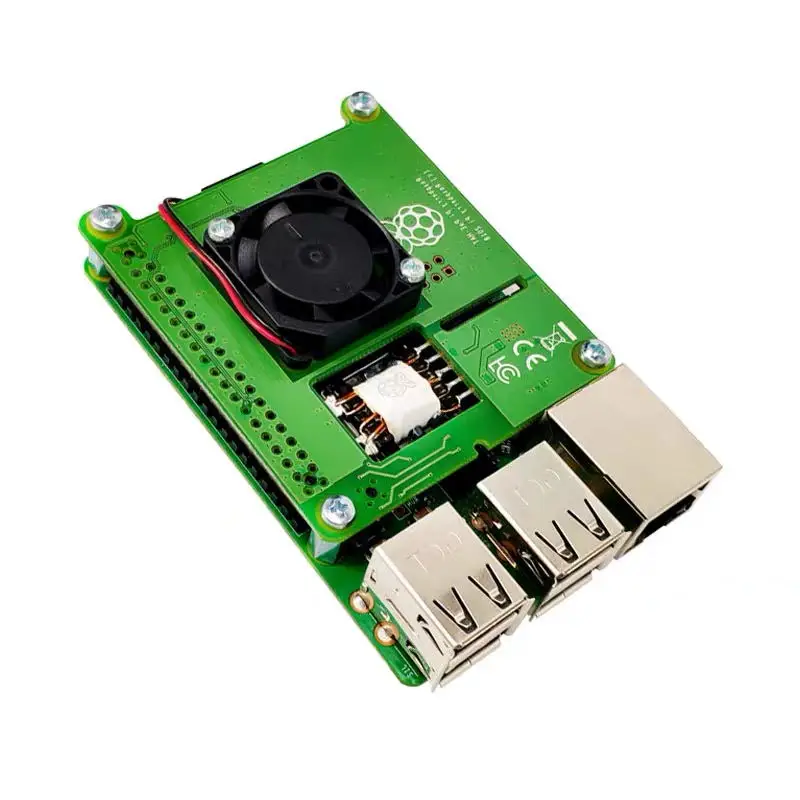 Официальная дополнительная плата power-ever-Ethernet для Raspberry Pi 4 Модель B 4B 3B