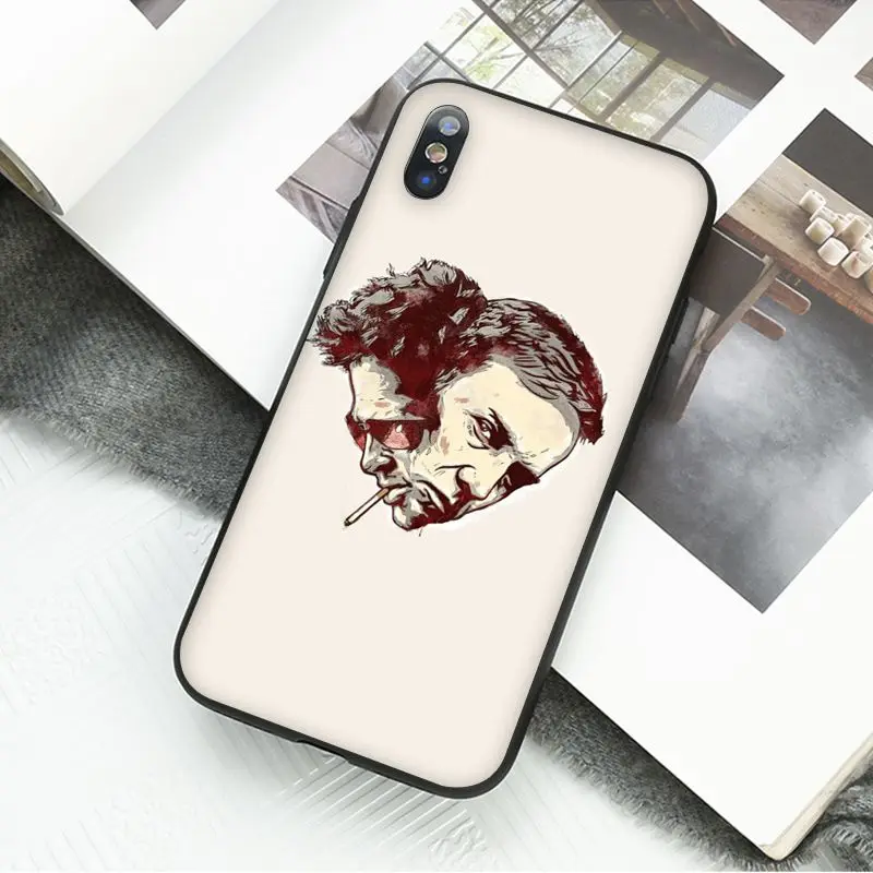 A6 Yinuoda фильм бой клуб рукоделие принт рисунок телефон чехол оболочка для iPhone 8 7 6 6S Plus 5 5S SE XR X XS MAX Coque Shell - Цвет: A6