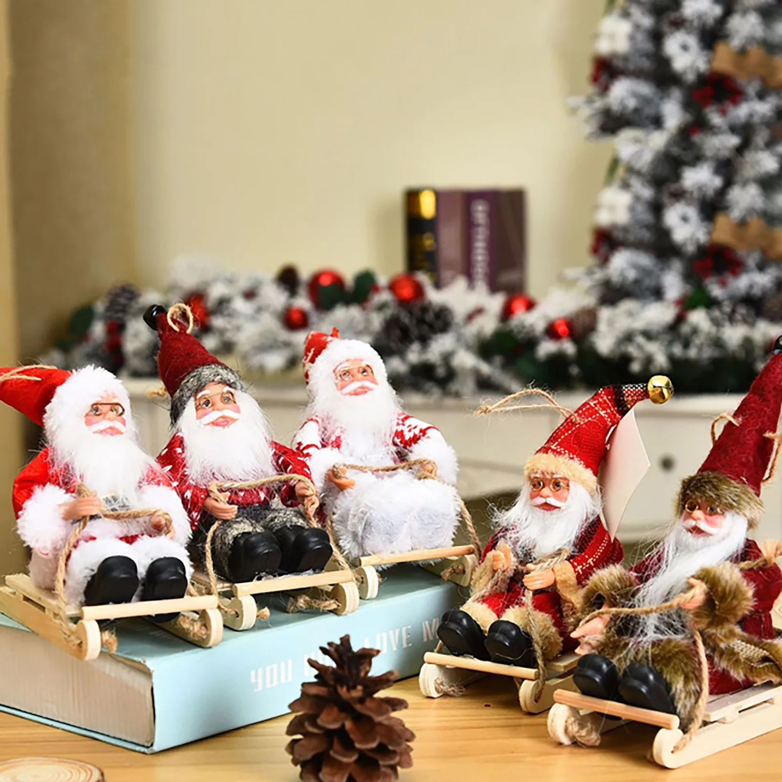 White House Christmas Decorations 2022 Funny 2017 Santa Claus Doll Christmas Ornaments Props Christmas Tree Pendants Funny  Santa Claus Doll New Year 2022 Decor Christmas Gift|Pendant & Drop Ornaments|  - Aliexpress