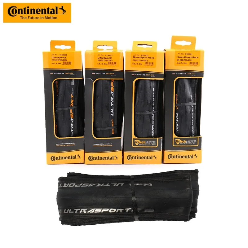 Continental Ultra Sport 2 タイヤ 700x25C 2本 fivestar-gear_conti-4-ultrspt3-blk