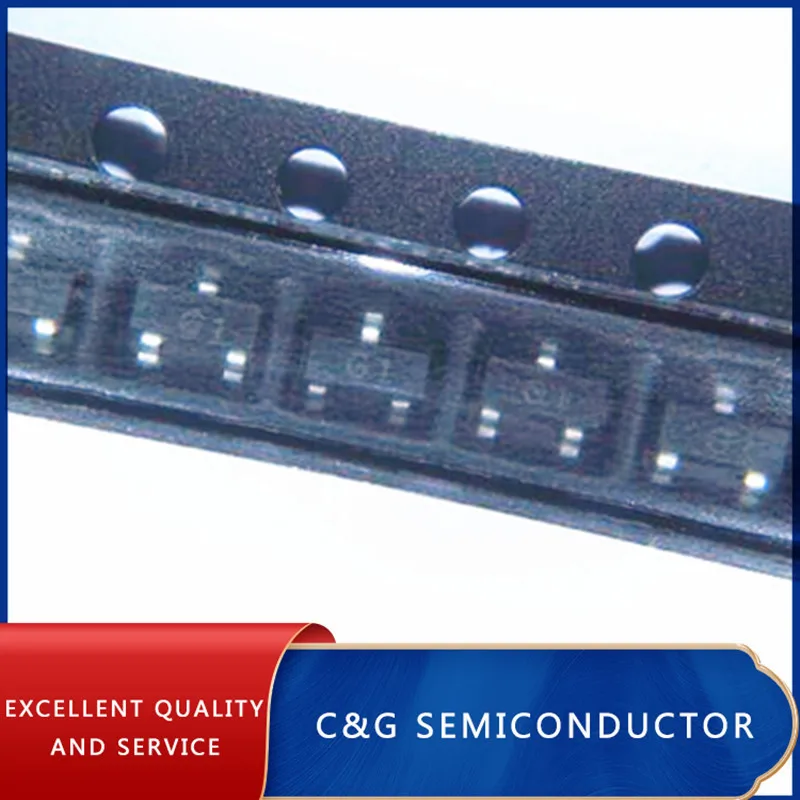 Bjt Transistor Transistors Kit 100PCS SMD Transistor MMBT5551 2N5551 G1 0.6A/180V NPN SOT23