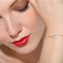 Браслет Monaco, цепочка на руку со сглаза, женский модный ювелирный браслет из стерлингового серебра 925 пробы