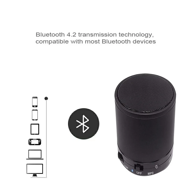 Беспроводной Bluetooth аудио Bluetooth динамик мини высокой мощности сабвуфер высокое качество звука открытый домашний динамик CC210