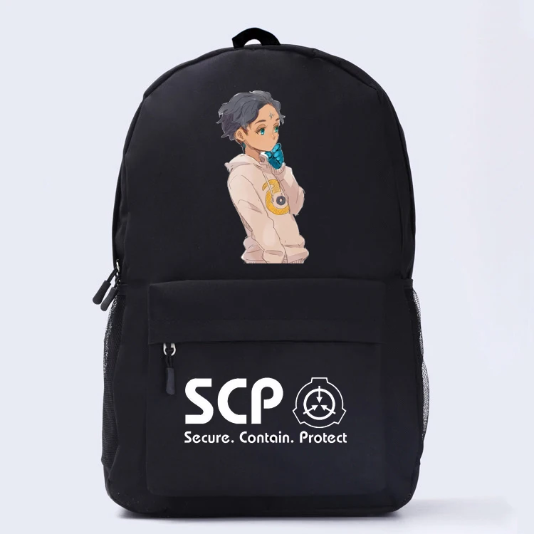Style 5 Мультфильм SCP безопасный содержит защитную основа Школьный рюкзак сумки путешествия ноутбук сумка Книга Путешествия подростков подарок - Цвет: Style 5