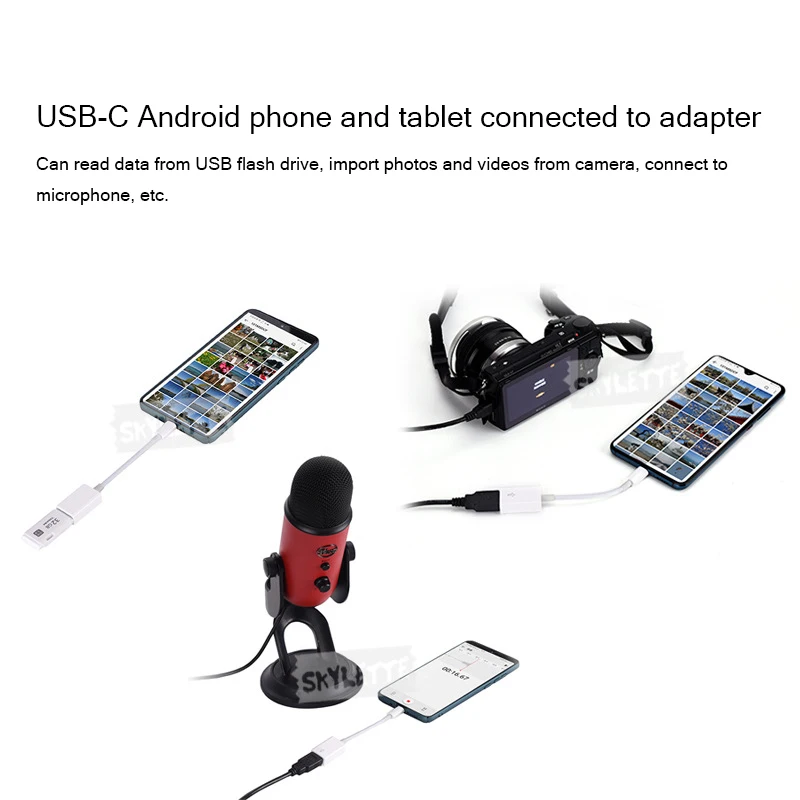 USB-C/type-C к USB OTG разъем адаптер для цифровой камеры USB флэш-накопитель конвертер для iPad Macbook Pro Galaxy A10s A10e A8