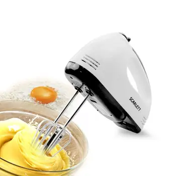 

Manual Mini 7 Speed Dough Hand Mixer Food-Blender Multifunctional Handheld Food Processor Automatic Electric Kitchen Mixer Tool