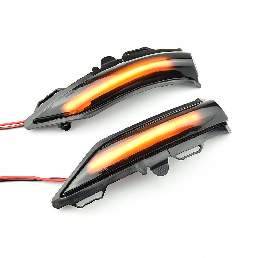 

For Ford Fiesta MK8 2019 2020 Rearview Mirror Indicator Lamp Side Wing LED Blinker Light