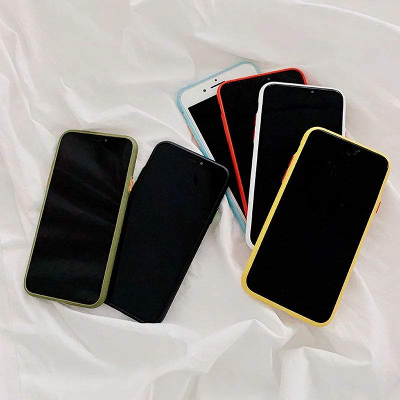 From Jenny хит цвет оболочки для iPhone x xr xs max 6 6s 7 8 Plus прозрачный границы защитный чехол для телефона жесткий чехол