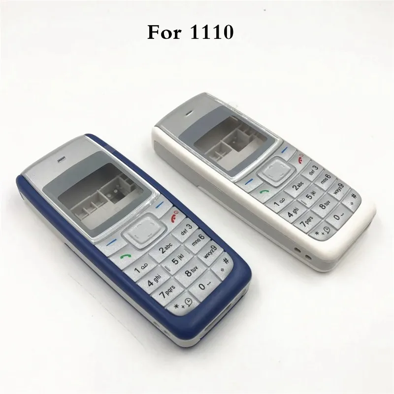 Полноразмерная задняя крышка корпуса для Nokia 1110 1112 аккумулятора средняя рамка