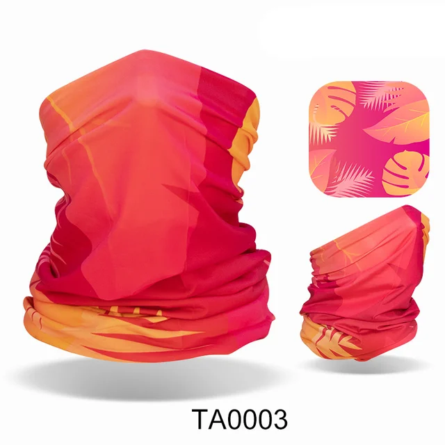 2021Multifunctional Cycling Outdoor Sport Magic Scarf Men Women Camping Hiking Scarves Sun Protection Bandana Neck Gaiters scarf Ta0003