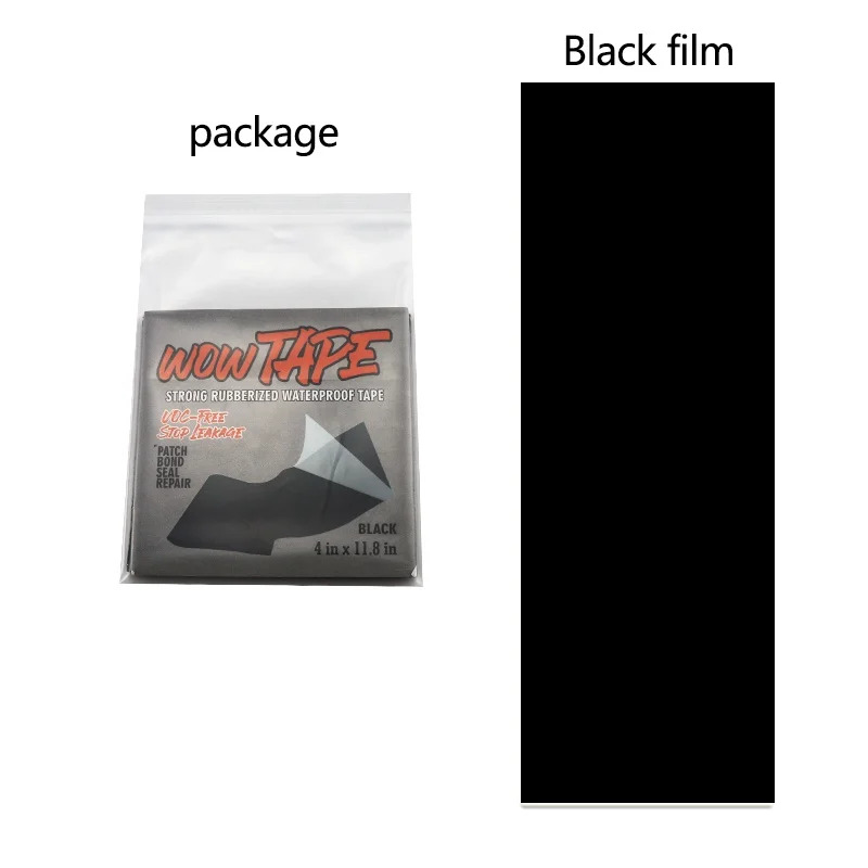 

Waterproof Transparent/Black Self Adhesive TPU Puncture Repair Patch Sticker For Tent Air Bed Inflatable Rubber Boat Dinghies