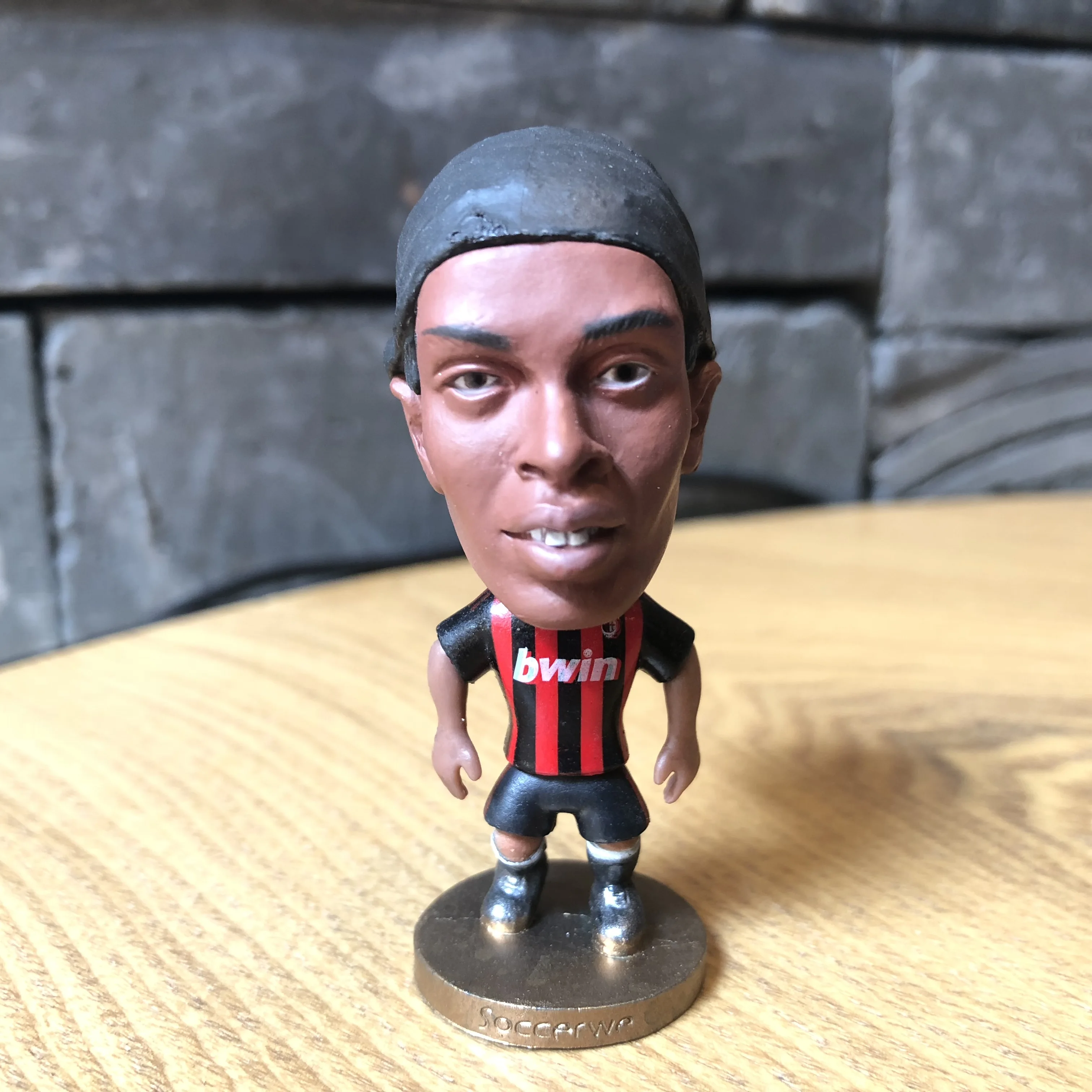 Футбольная звезда Ronaldinho резиновая кукла экшн-фигурка 6 5 см мини-игрушка
