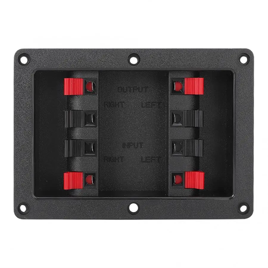 Динамик адаптер 2 шт. DJ265 DC 100V 1.5A/3A утолщенной 8-позиционный распределительная коробка для аудио Динамик AWG24-16 bluetooth динамик