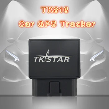 

TK STAR TK816 OBD Car GPS Tracker GPRS GSM Real Time Tracking System Device Monitor Locator Over-speed shock Alarm free platform