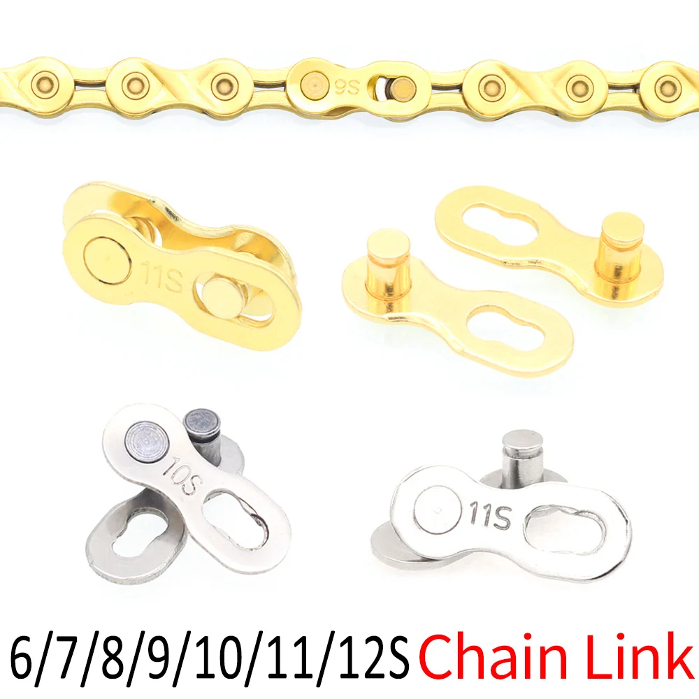 Hot Item Bicycle-Chain-Connector Lock Cycling-Parts Road-Bike Master Quick-Link Gold 11/12-Speed 85Zpglmbx