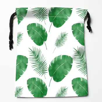 

Custom Blade of grass Drawstring Bags Printing Fashion Travel Storage Mini Pouch Swim Hiking Toy Bag Size 18x22cm#20200608-5