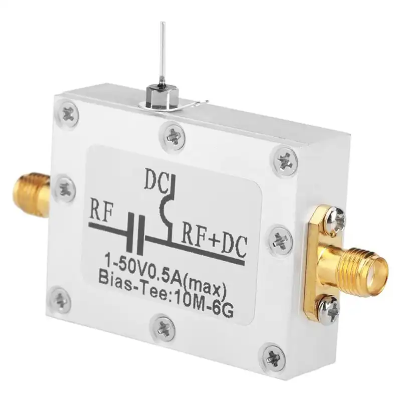 RF Biaser Bias Tee 10 МГц-6 ГГц радиочастотный коаксиальный усилитель с низким уровнем шума модуль для HAM Radio RTL SDR LNA