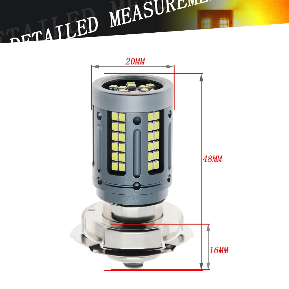 

1 шт., светодиодсветодиодный лампа для мотоцикла P26S 84SMD, 6000 К, 9-80 в