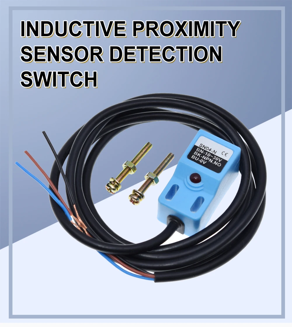 1PCS SN04-N 4mm Inductive Proximity Sensor Detection Switch NPN NO DC 10-30V