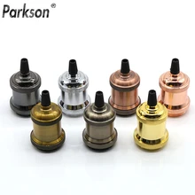 Алюминиевый винтажный подвесной светильник E27 держатель лампы гнездо 110 В 220 В переключатель резьбовое соединение ретро лампа Эдисона e27 Цоколь лампы