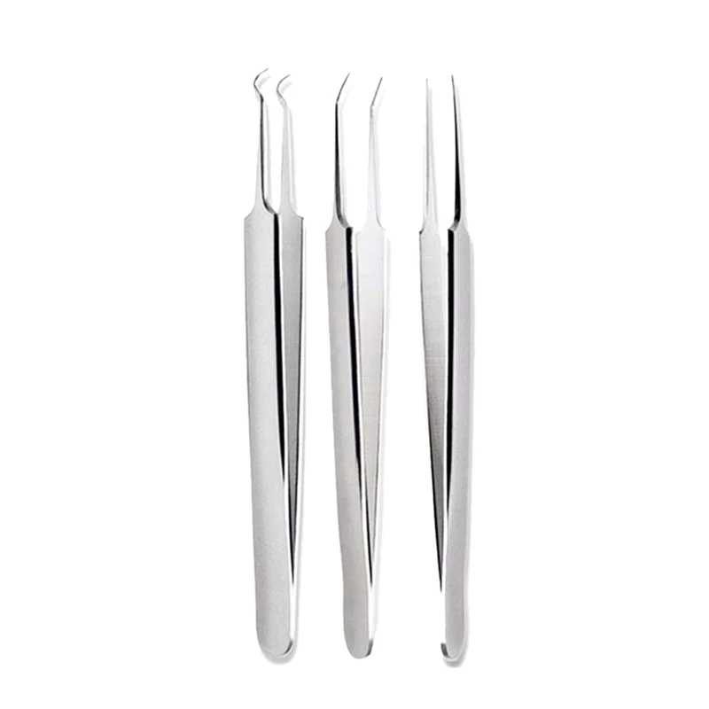Removedor de Acne Kits de Agulhas Inoxidável Acne Cravo Portátil Multi-função 10 Pçs - Set Aço 8 Removedor de Acne Portátil Multi-função Kits de Agulhas