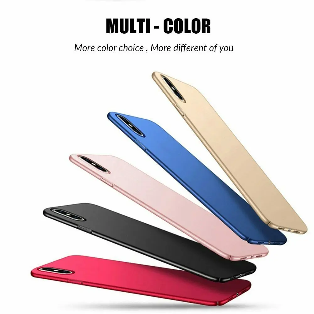 Matte Hard PC Case For Samsung Galaxy A7 A6 A8 Plus J4 J6 2018 A20E A10 A40S A30S A10S A20S A50S A90 5G Cover Plastic Phone |