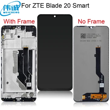 

For ZTE Blade 20 Smart V1050 LCD Display And Touch Screen Digitizer Sensor Assembly+Frame For ZTE 20 Smart V2050