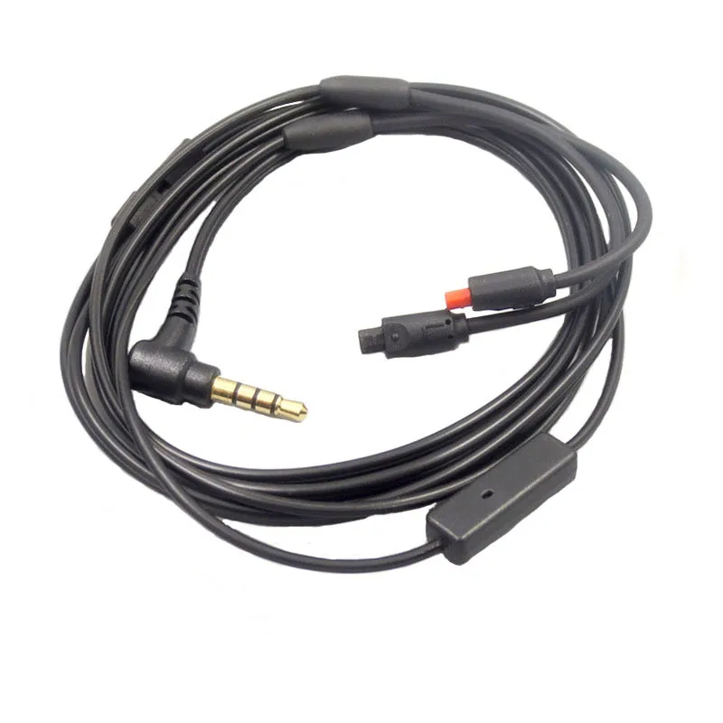 Headphone Adapter Cable Cord Wire with Volume Remote Control Talk for Audio Technica ATH IM50 im70 im02 im03 IM04