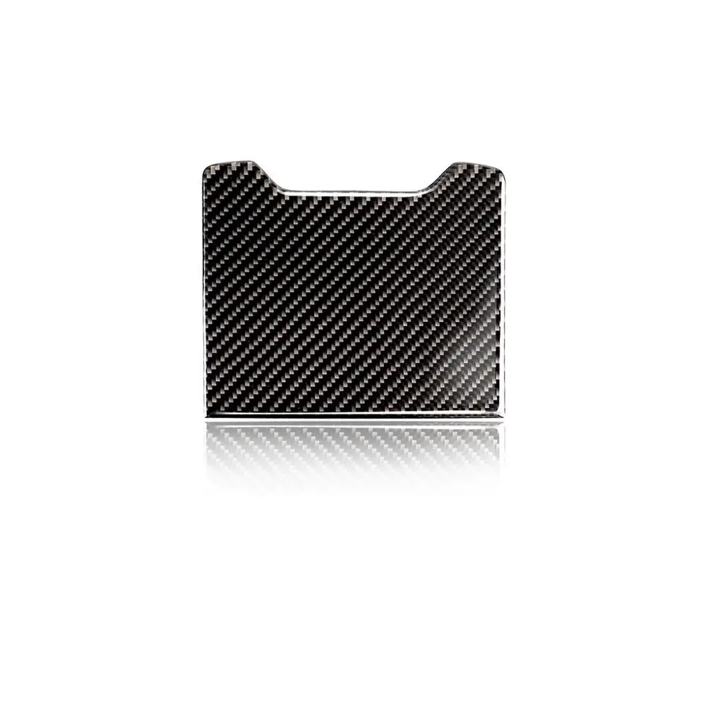 Подлокотник для заднего сиденья из углеродного волокна, коробка для хранения, панель для автомобиля, наклейка для Mercedes C-Class W205 C180 C200 GLC, аксессуары для интерьера - Название цвета: A