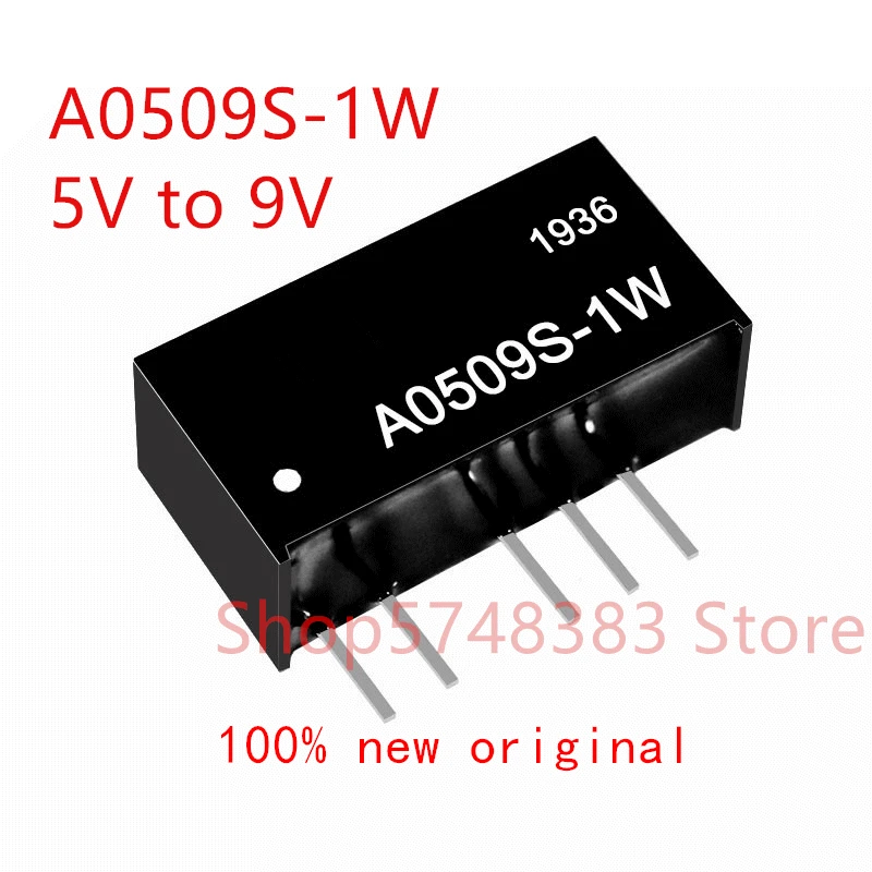 1PCS/LOT 100% new original A0509S-1W A0509S 1W A0509 5V to 9V isolation power supply | Электроника