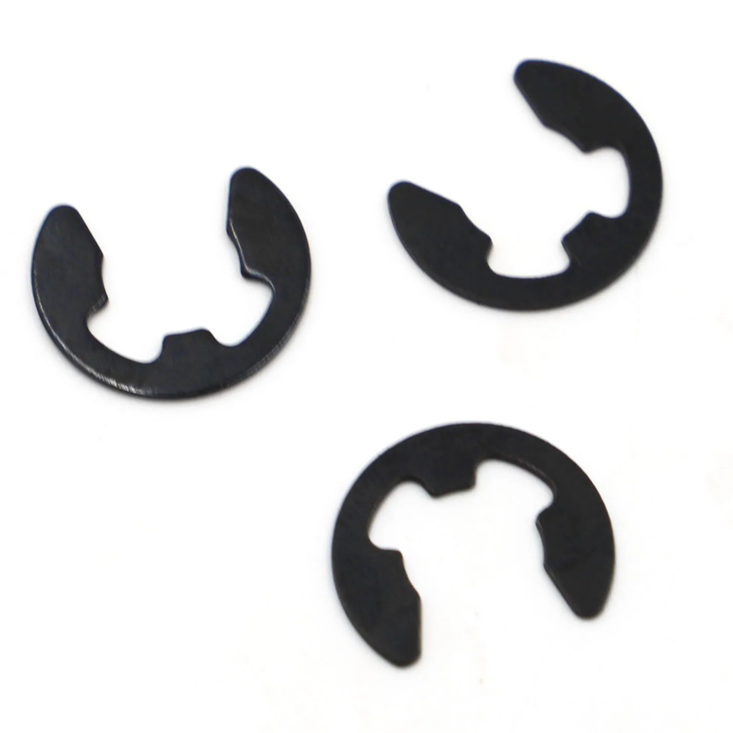 M1.2 M1.5 M2 M3 M4-M24 GB896 Manganese Steel Shaft Bearing Retaining Ring Split Washer Snap Collar E Type Clip Circlip