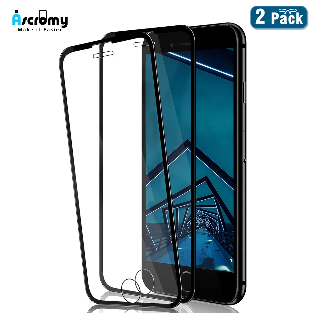 

3D Protective ScreenProtector For Iphone 7 8 6 6s Plus X Tempered Glass 9H HD Film For Iphone XS MAX XR Screen Protector Trempe
