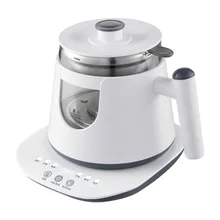 220 В 600 л 304 Вт Электрический чайник с распылителем для здоровья, заварочный чайник, заварочный чайник с высокой изоляцией из боросиликатного стекла, нержавеющая сталь