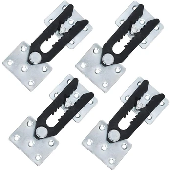 

Sectional Couch Connector, 4 Pcs Metal Sofa Joint Snap Alligator Style Sectional Couch Connector