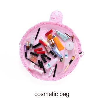

Drawstring Magic Lazy Makeup Bag Work Mat Pouch Case Storage Organizer Large Wash Bag Lazy Cosmetic Bag Storage Bags