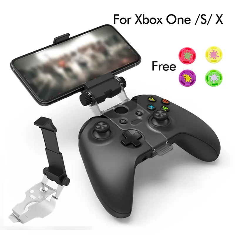 Регулируемый кронштейн для телефона Зажимная стойка для xbox one S контроллер зажим для смартфонов для xbox one x контроллер