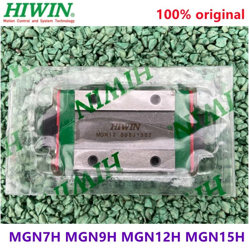 2 шт./лот 100% оригинальный блок HIWIN MGN7H MGN9H MGN12H MGN15H для ЧПУ Запчасти 3D-принтера |