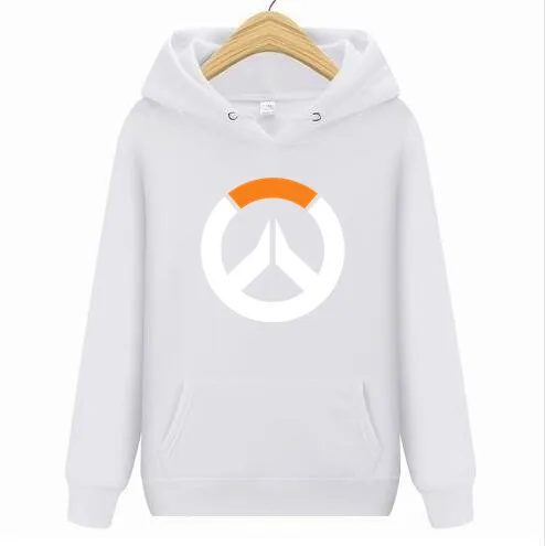 6 цветов, мужские толстовки, выбор игры OVERWATCH, логотип для геймеров, игровые толстовки, футболка, топ, толстовки