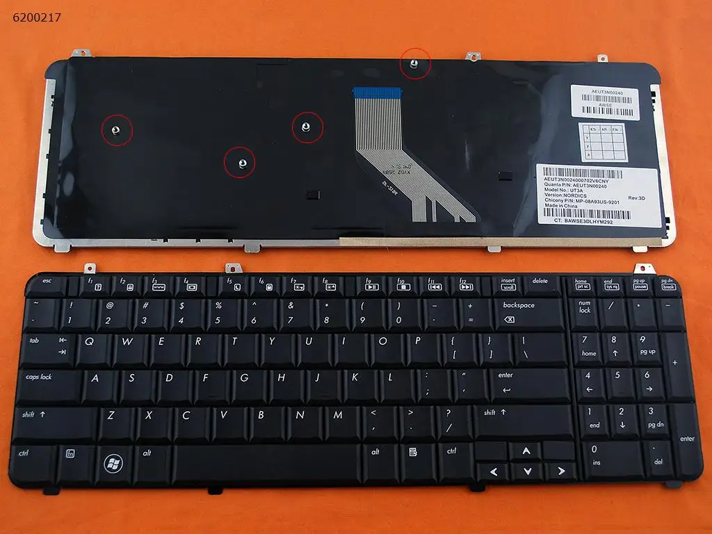 US New Replacement Keyboard For HP Pavilion DV6-1000 DV6-1100 DV6-1200 DV6-1300 DV6-2000 DV6-2100 Laptop Black | Компьютеры и офис