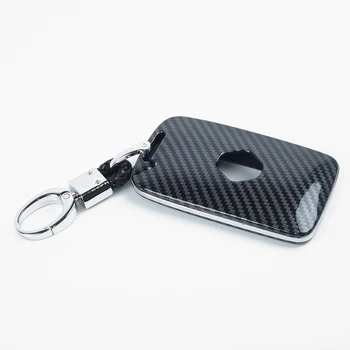 

Cover Key case Hard shell ABS Plastic Carbon Fiber Car For Renault Koleos 2017-2019 Replacement Protection Useful