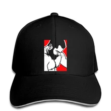 Бейсболка ручной работы с шелкографическим принтом из серии My Original Graphic Illustrations Gay Bear Pride(1) черная шляпа