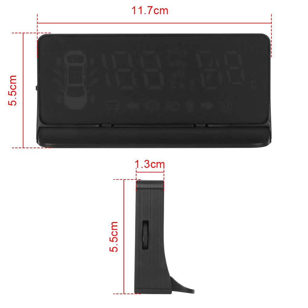 LEEPEE-  ˶ OBD Hud ӵ , ׽  3   ڵ  ڵ   ÷