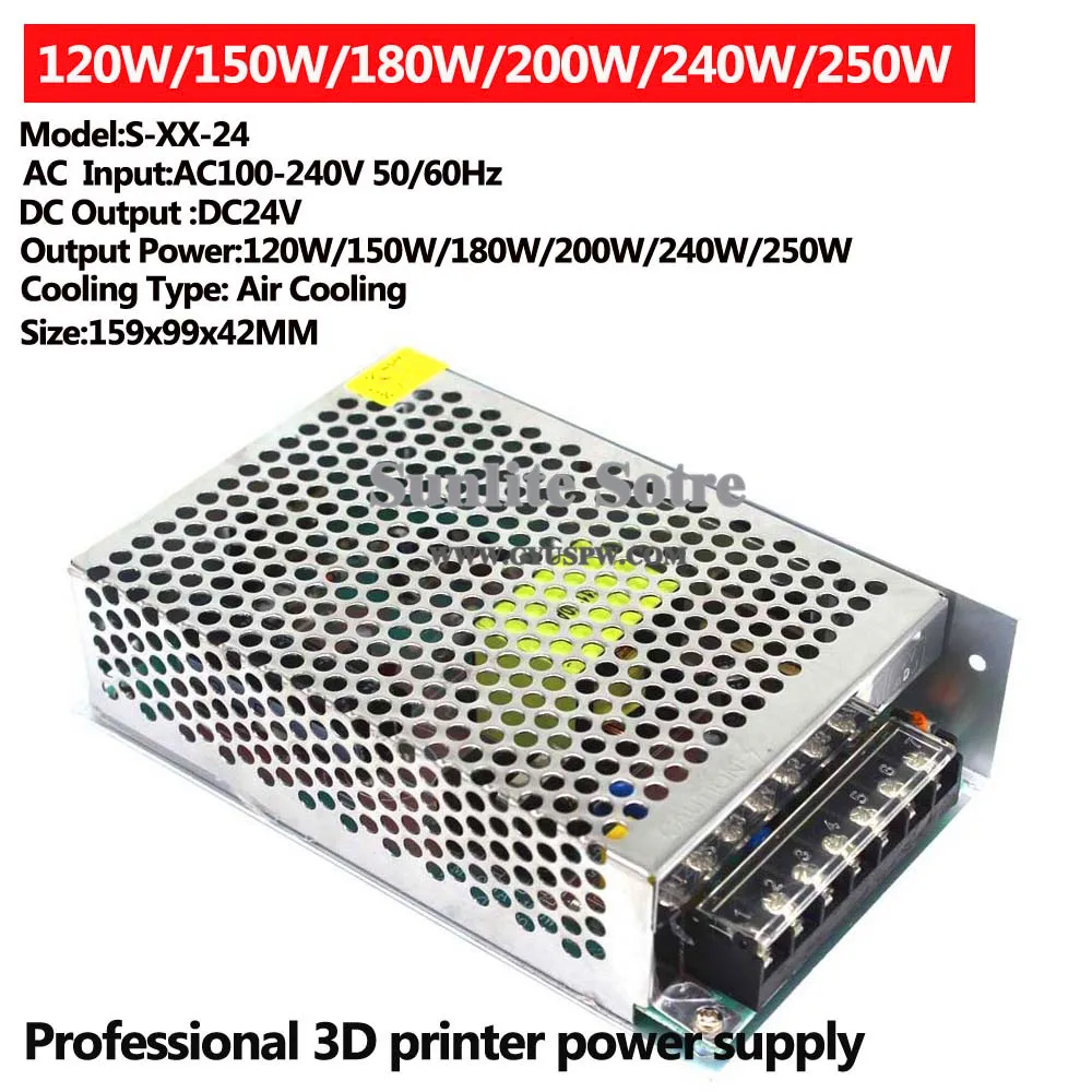 120W-250W