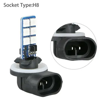 

2pcs Light Bulb+Remote 16-Color 12SMD Car Headlight Fog Light 360 Degrees