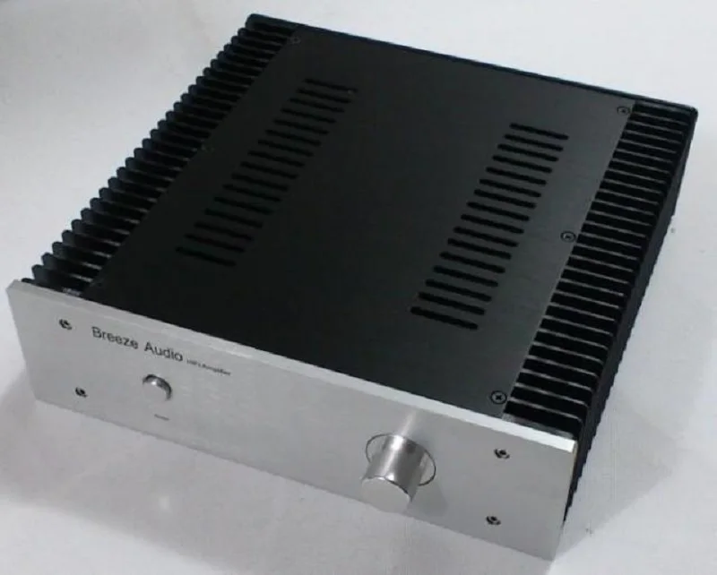 BRZHIFI BZ3209 алюминиевый чехол с двумя радиаторами для усилителя мощности класса A