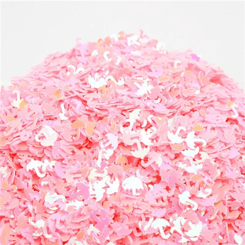Новые ПВХ блестки для дизайнерский Зонт формы блестки DIY для пошива швейных изделий свадебные ремесла Женская одежда Аксессуары 20 г - Цвет: AB pink