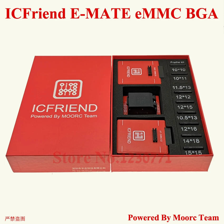 Новинка высокоскоростная Флейта E MATE BOX EMMC BGA 13 в 1 для 100 136 168 153 169 162 186 221|Детали