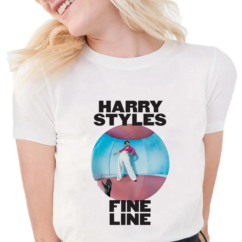 Женские футболки с надписью Luslos Happy Fine Line модная забавная Летняя Повседневная